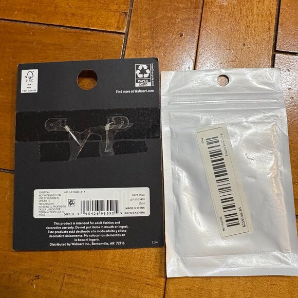 NWOT: CROSS Costume Jewelry: One Pair Earrings and One Pendant - Picture 4 of 4